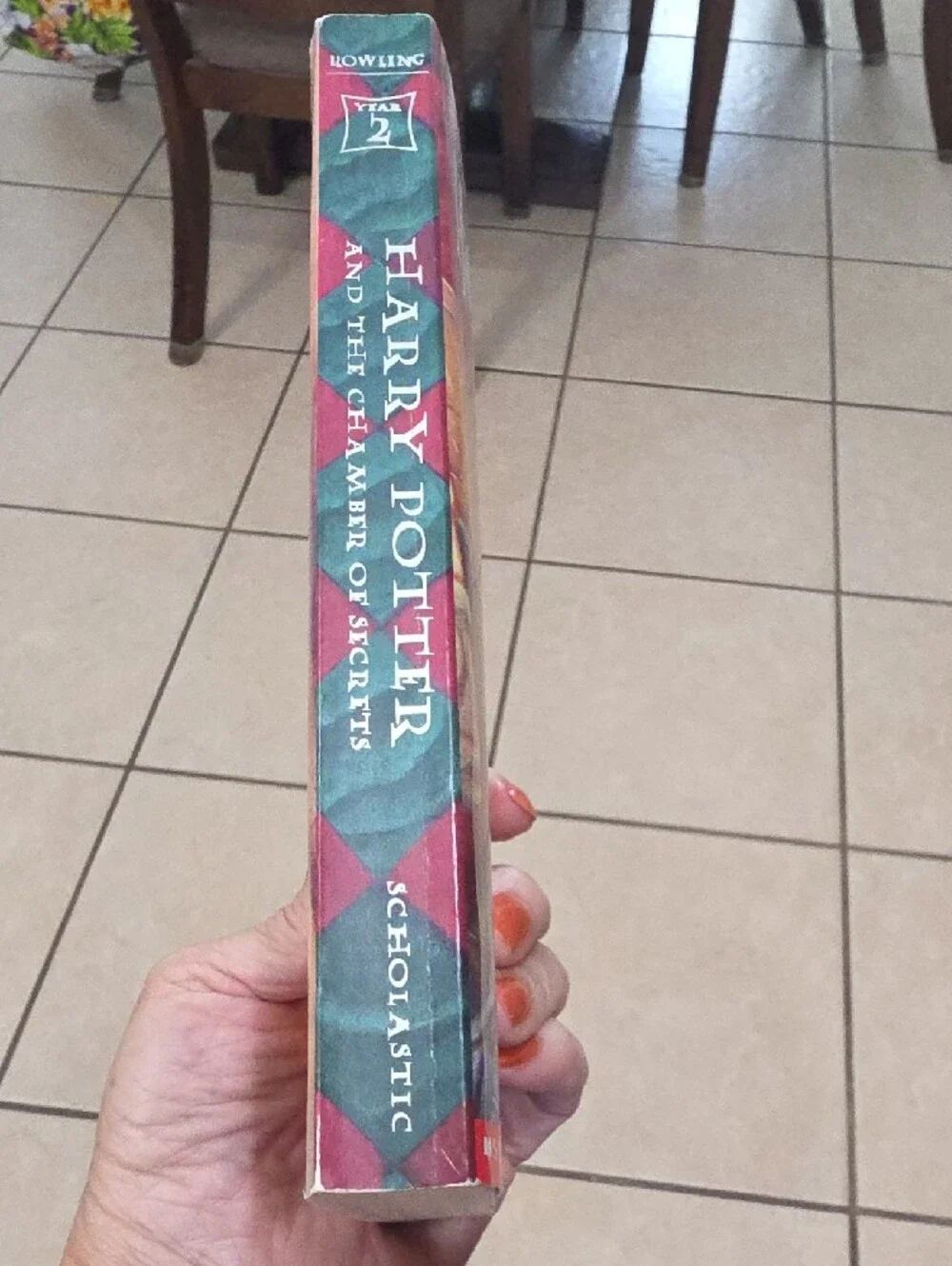 Harry Potter And The Chamber Of Secrets Book Paperback